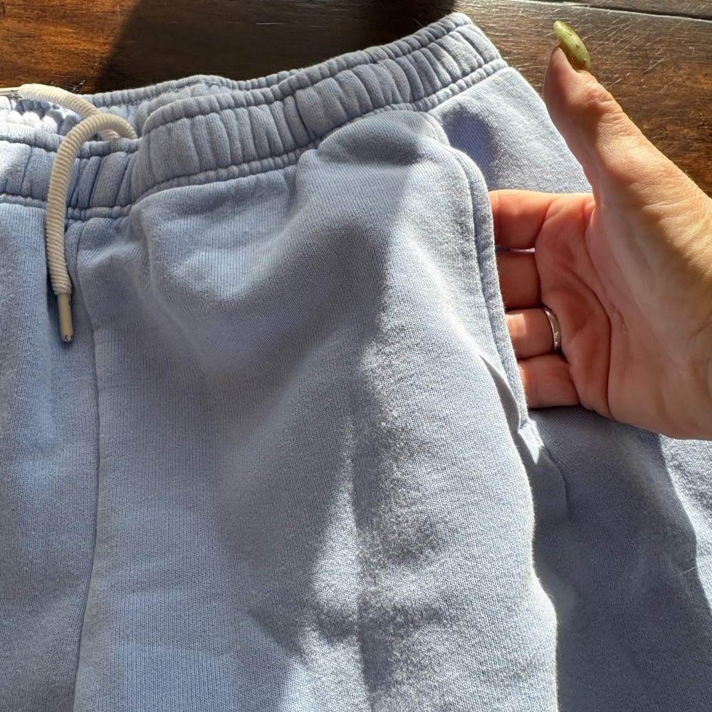 Women’s Aerie Offline Light Blue Sweatpants- Size Medium - Picture 5 of 12